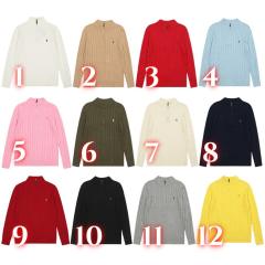 Rαlph LαurenHalf-Zipped Turtleneck Sweater
