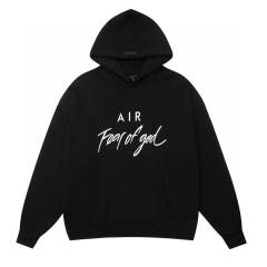 FEAR OF GOD AIR Hoodie Gray Black