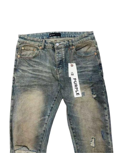 1:1 quality version Vintage Distressed Washed Denim Jeans 28642007
