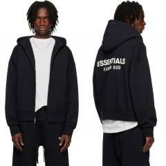 1:1 quality version 28389990 ALWAYS ON Classic Zipper Style Back Silicone Letter Hoodie & Sweatpants Set 2 colors