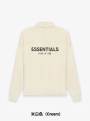 1:1 quality version Back Silicone Letter Mockneck Half-Zip Sweatshirt 5 colors 28529897