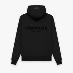 ESSENTIALS Flocked Print Hoodie / Crewneck