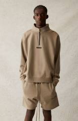 1:1 quality version Back Silicone Letter Mockneck Half-Zip Sweatshirt 5 colors 28529897