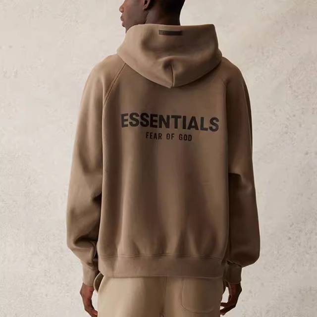 FOG ESSENTIALS Silicone Lettering Hoodie 7 Colors