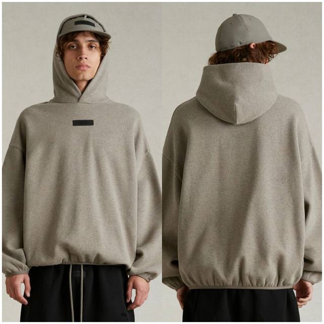 1:1 quality version Three-dimensional rubber label letter LOGO Hoodie & Sweatpants Set 3 colors