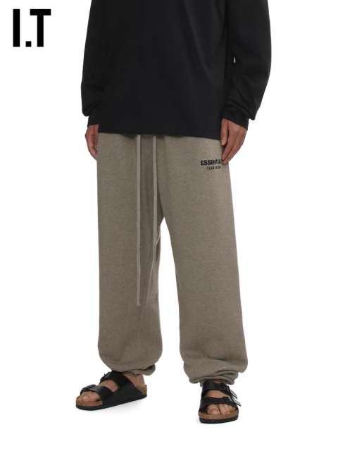 1:1 quality version 28389990 ALWAYS ON Classic Zipper Style Back Silicone Letter Hoodie & Sweatpants Set 2 colors