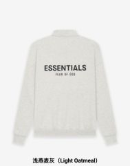 1:1 quality version Back Silicone Letter Mockneck Half-Zip Sweatshirt 5 colors 28529897