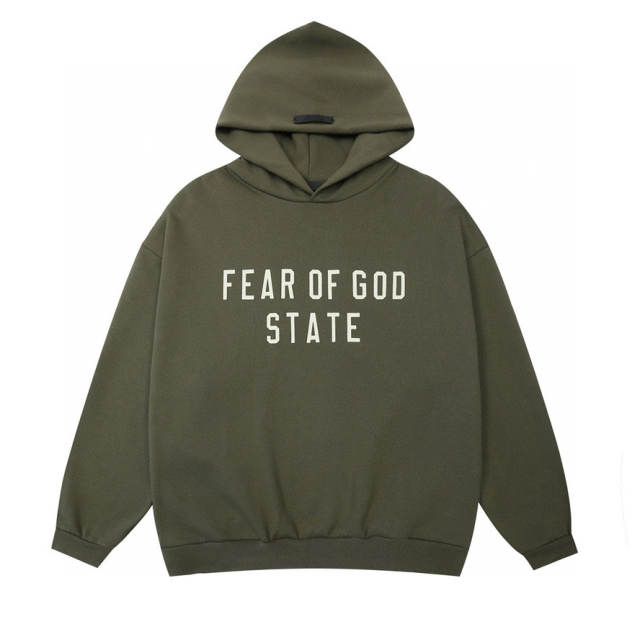FEAR OF GOD STATE 24FW Print Hoodie