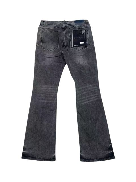 1:1 quality version Hole Patch Black Micro Flare Jeans 28636650