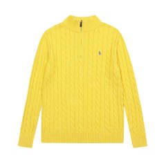 Rαlph LαurenHalf-Zipped Turtleneck Sweater