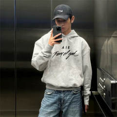 FEAR OF GOD AIR Hoodie Gray Black