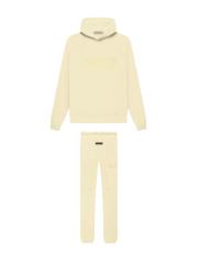 1:1 quality version Cubic Double Flocked Letter Logo Hoodie & Sweatpants Set 6 colors