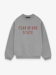 1:1 quality version 28412787 Back To School Logo Printed Fleece Crewneck Sweatshirt 4 colors