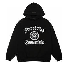 FEAR OF GOD ESSENTIALS Hoodie White Black