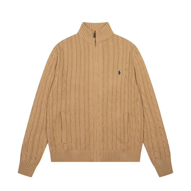 Rαlph Lαuren Zipped Knit Jacket