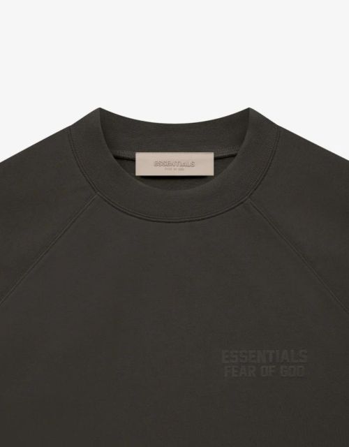 1:1 quality version Cubic Double Flocked Letter LOGO Crew Neck Sweatshirt 6 colors