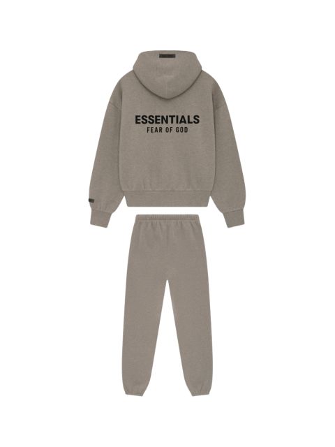1:1 quality version 28389990 ALWAYS ON Classic Zipper Style Back Silicone Letter Hoodie & Sweatpants Set 2 colors