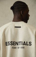 1:1 quality version Front Solid-Color Back Silicone Letter Pullover Sweatshirt 5 colors 28529899