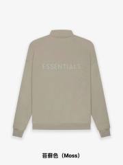 1:1 quality version Back Silicone Letter Mockneck Half-Zip Sweatshirt 5 colors 28529897