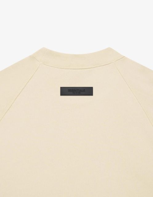 1:1 quality version Cubic Double Flocked Letter LOGO Crew Neck Sweatshirt 6 colors