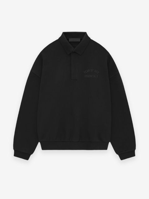 1:1 quality version 28434022 BACK TO SCHOOL Fleece Logo printed collar polo hoodie 2 colors