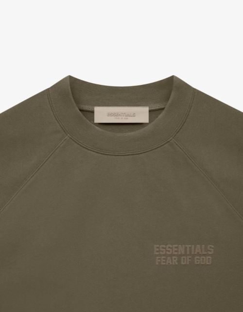1:1 quality version Cubic Double Flocked Letter LOGO Crew Neck Sweatshirt 6 colors