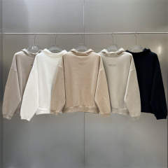 Essentials Fog Fear of God Small Rubber Logo Hoodies 4 Colors (Black/Burgundy/Green/Beige)