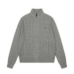 Rαlph Lαuren Zipped Knit Jacket