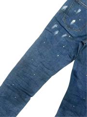 1:1 quality version Ink-splashing Painting Print Jeans 28642005