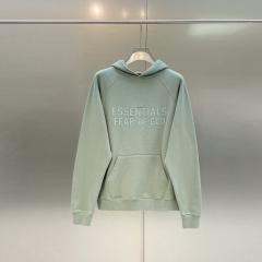 Fog Fear of God back Rubber Logo Hoodies 4 Colors (Black/Burgundy/Green/Beige)