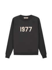 1:1 quality version 3D Flocked 1977 Digital Crewneck Pullover Sweatshirt 4 colors 28491693