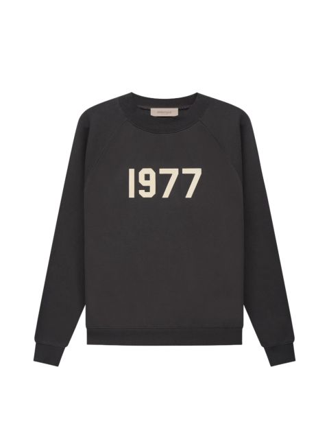 1:1 quality version 3D Flocked 1977 Digital Crewneck Pullover Sweatshirt 4 colors 28491693
