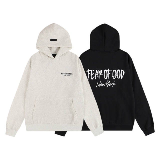ESSENTIALS 24FW Print Hoodie / Crewneck