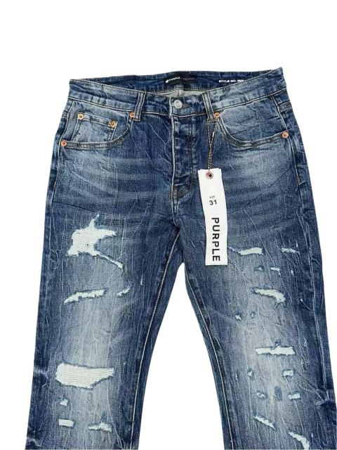 1:1 quality version Ripped Blue Flare Jeans 28648680