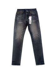 1:1 quality version Lightly Textured Slightly Yellowish Black Jeans 28648677