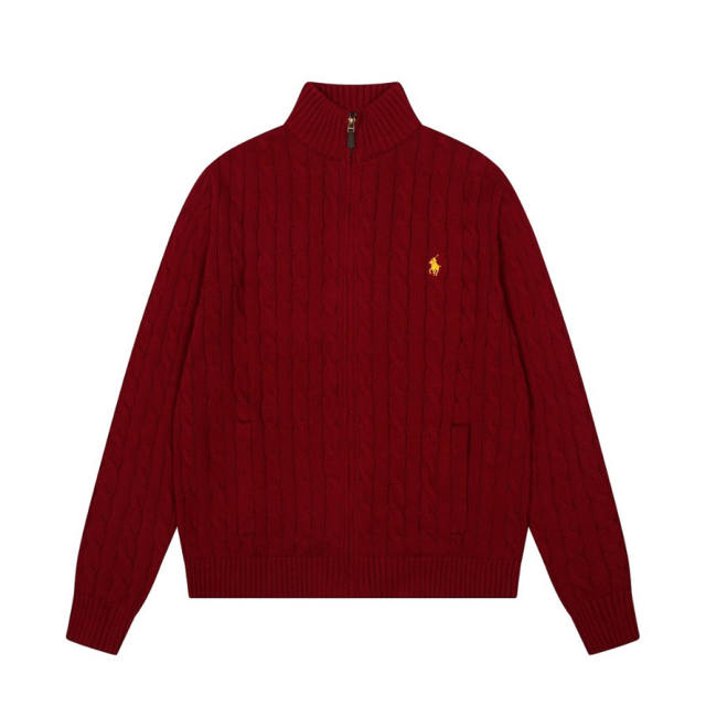 Rαlph Lαuren Zipped Knit Jacket