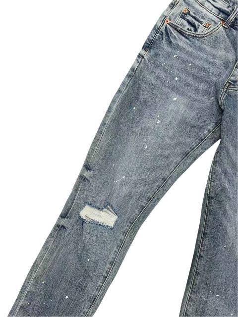 1:1 quality version Knee Hole Splatter Jeans 28648674