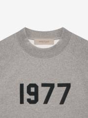 1:1 quality version 3D Flocked 1977 Digital Crewneck Pullover Sweatshirt 4 colors 28491693