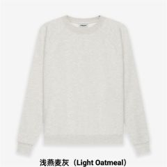 1:1 quality version Front Solid-Color Back Silicone Letter Pullover Sweatshirt 5 colors 28529899