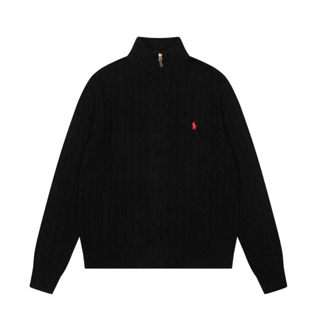 Rαlph Lαuren Zipped Knit Jacket