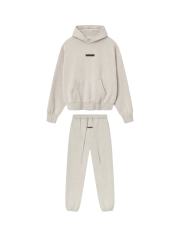 [Big & Tall for weights up to 220 lbs]1:1 quality version 3D Metal Logo Fleece Hoodie & Sweatpants Set 3 colors 28529877