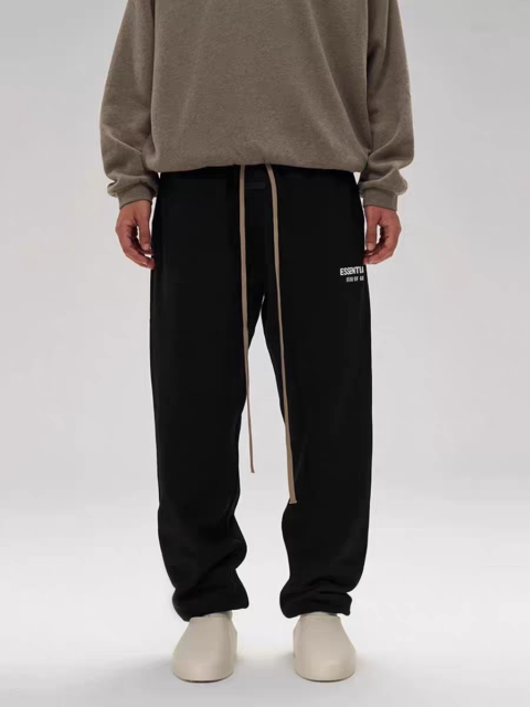 1:1 quality version 28383763 3D Silicone Letter Hoodie & Sweatpants Set 4 colors