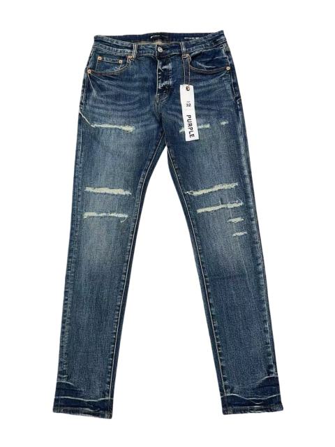 1:1 quality version Scratched Ripped Classic Blue Jeans 28636652