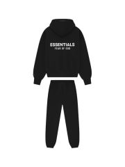 1:1 quality version 28389990 ALWAYS ON Classic Zipper Style Back Silicone Letter Hoodie & Sweatpants Set 2 colors