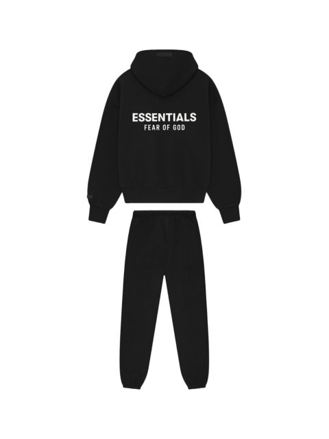 1:1 quality version 28389990 ALWAYS ON Classic Zipper Style Back Silicone Letter Hoodie & Sweatpants Set 2 colors
