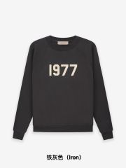 1:1 quality version 3D Flocked 1977 Digital Crewneck Pullover Sweatshirt 4 colors 28491693