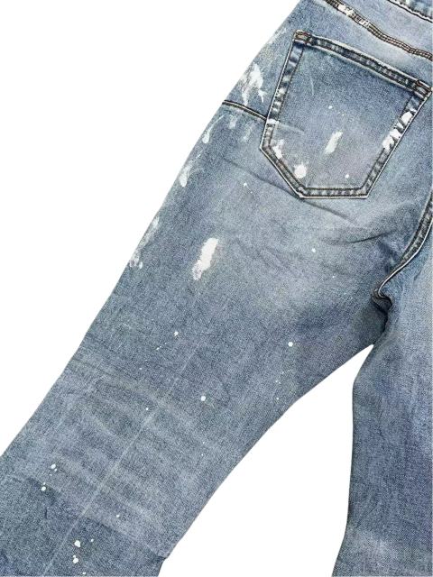1:1 quality version Chalk Splash Ink Micro Flare Jeans 28642013