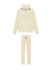 1:1 quality version Cubic Double Flocked Letter Logo Hoodie & Sweatpants Set 6 colors