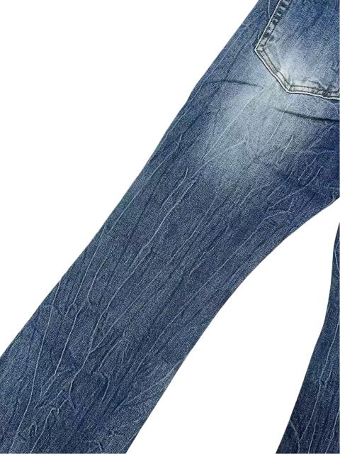 1:1 quality version Ripped Blue Flare Jeans 28648680