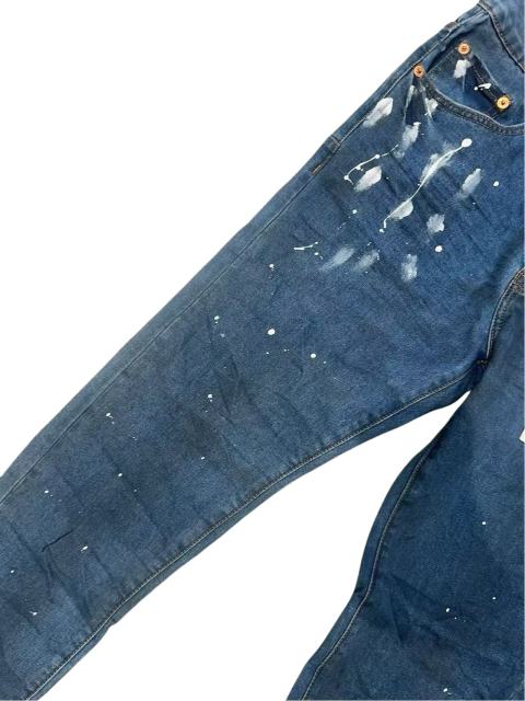 1:1 quality version Ink-splashing Painting Print Jeans 28642005